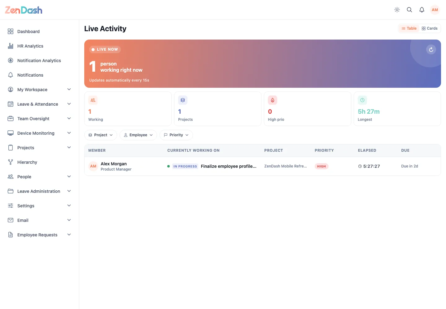 Time Tracking